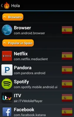 Hola Better Internet android App screenshot 14